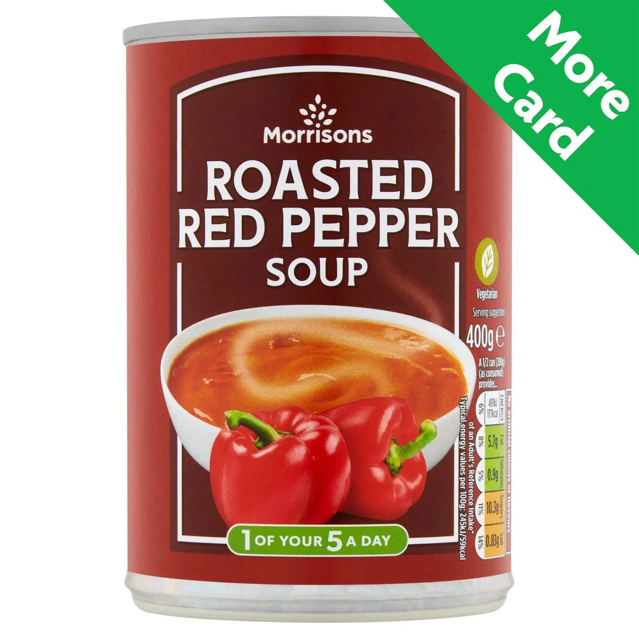 Morrisons Roasted Red Pepper Soup 400g - UK Food & Drink - 5010251476733