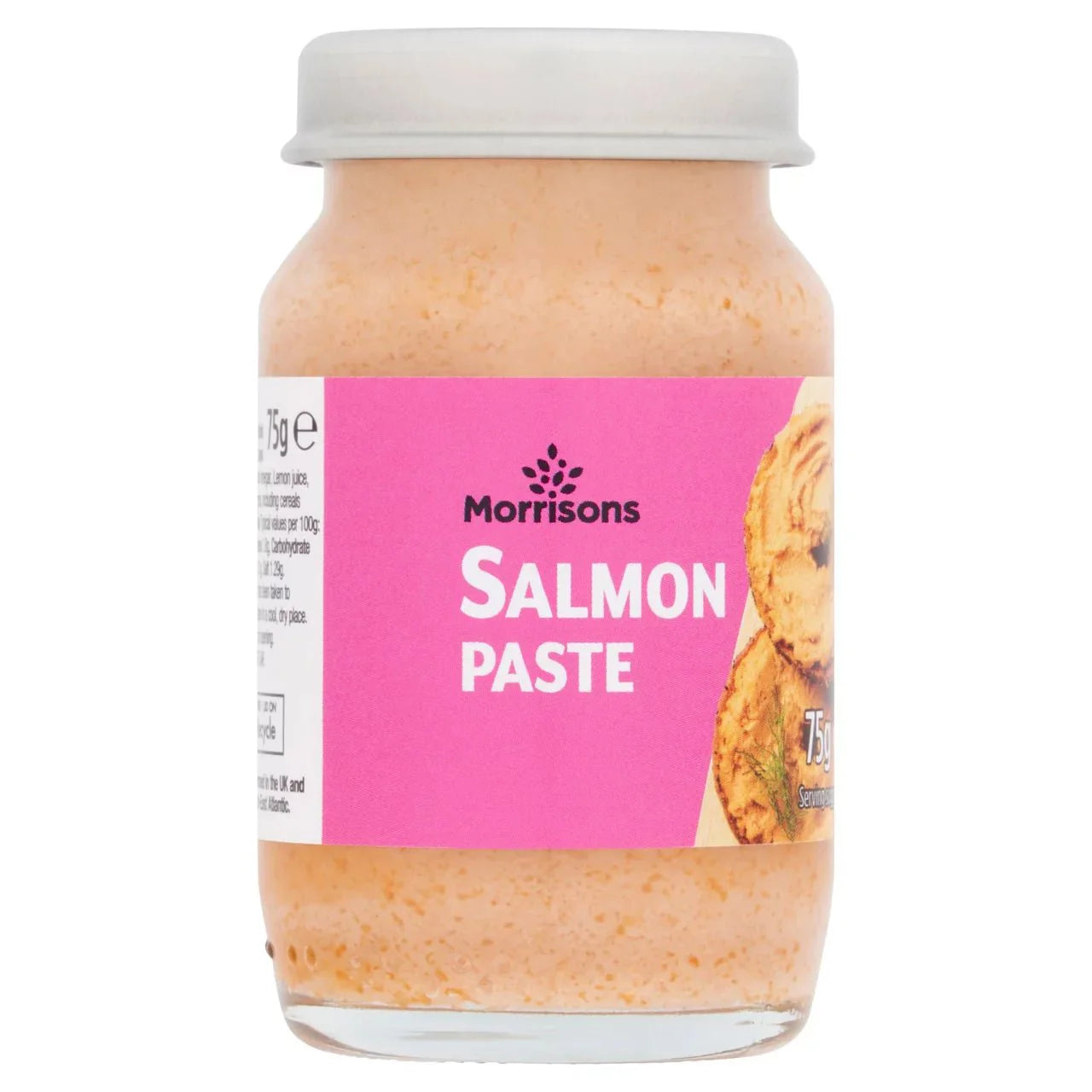 Morrisons Salmon Paste 75g - UK Food & Drink - 5010251523765