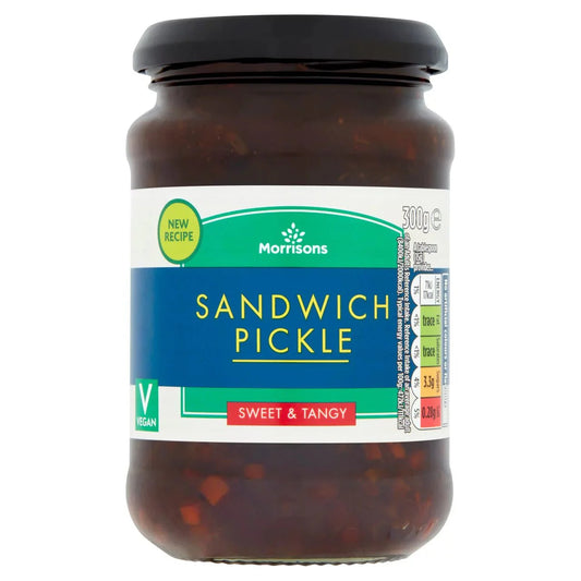 Morrisons Sandwich Pickle 300g - UK Food & Drink - 5010251508304