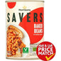 Morrisons Savers Baked Beans in Tomato Sauce 410g - UK Food & Drink - 5010251426820