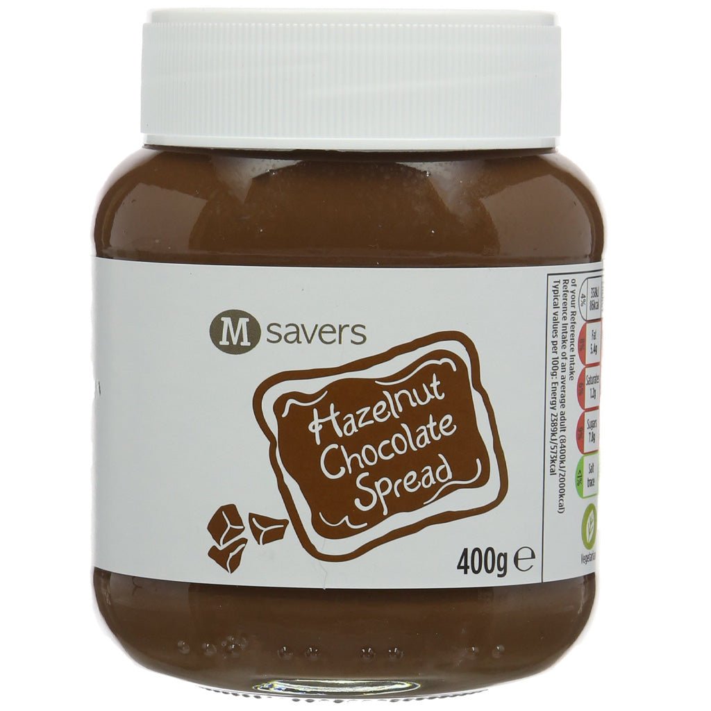 Morrisons Savers Chocolate Hazelnut Spread 400g - UK Food & Drink - 5010251595854