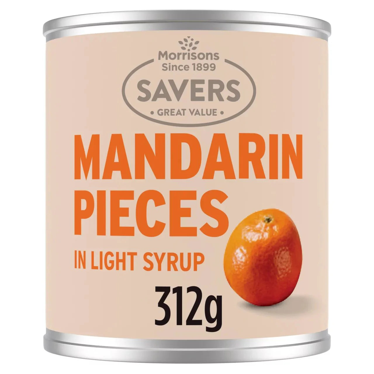 Morrisons Savers Mandarins In Syrup 312g - UK Food & Drink - 5010251679448