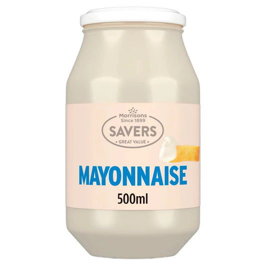 Morrisons Savers Mayonnaise 500ml - UK Food & Drink - 5010251427353