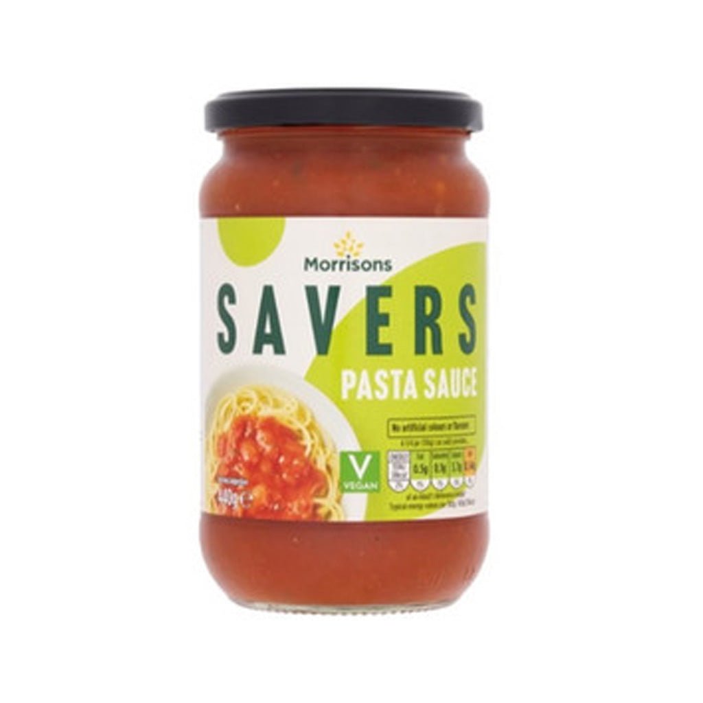 Morrisons Savers Pasta Sauce 440g - UK Food & Drink - 5010251424826