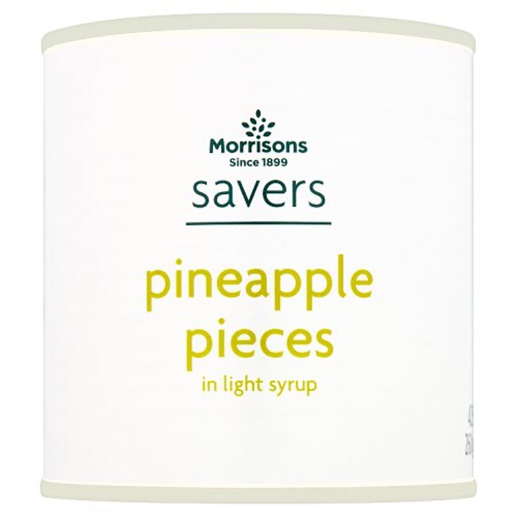 Morrisons Savers Pineapple Pieces In Syrup 425g - UK Food & Drink - 5010251425663