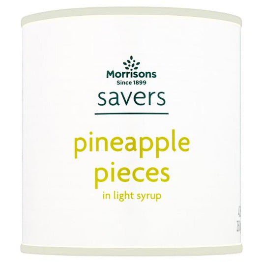 Morrisons Savers Pineapple Pieces In Syrup 425g - UK Food & Drink - 5010251425663