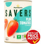 Morrisons Savers Plum Tomatoes In Tomato Juice 400g - UK Food & Drink - 5010251521426
