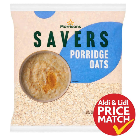 Morrisons Savers Porridge Oats 1kg - UK Food & Drink - 5010251425922