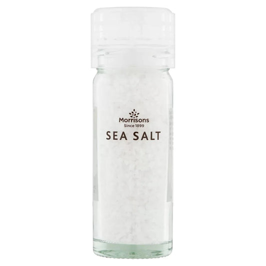 Morrisons Sea Salt Grinder 100g - UK Food & Drink - 5010251608929
