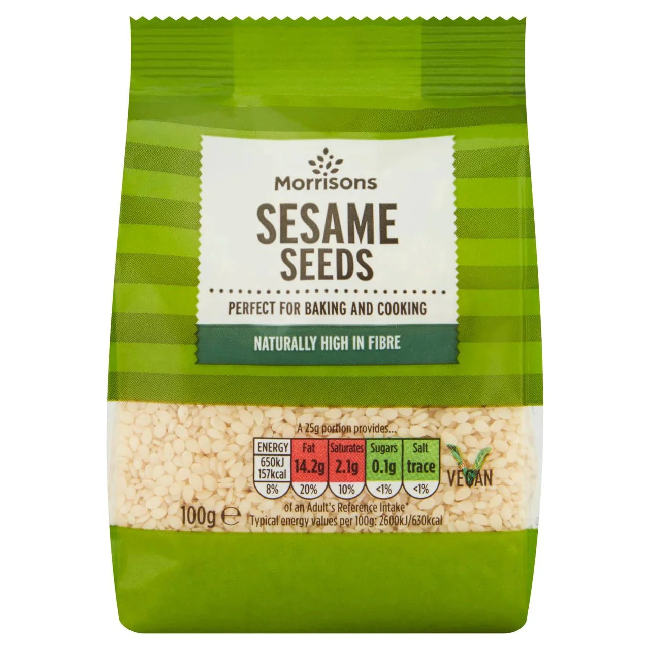 Morrisons Sesame Seeds 100g - UK Food & Drink - 5010251870685