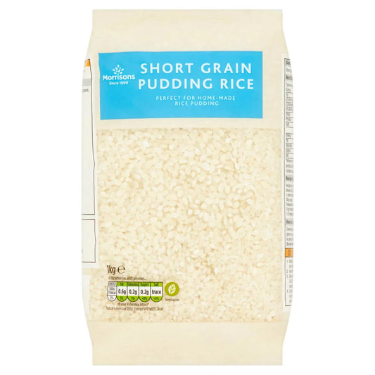 Morrisons Short Grain Rice Pudding 1kg - UK Food & Drink - 5010251554004