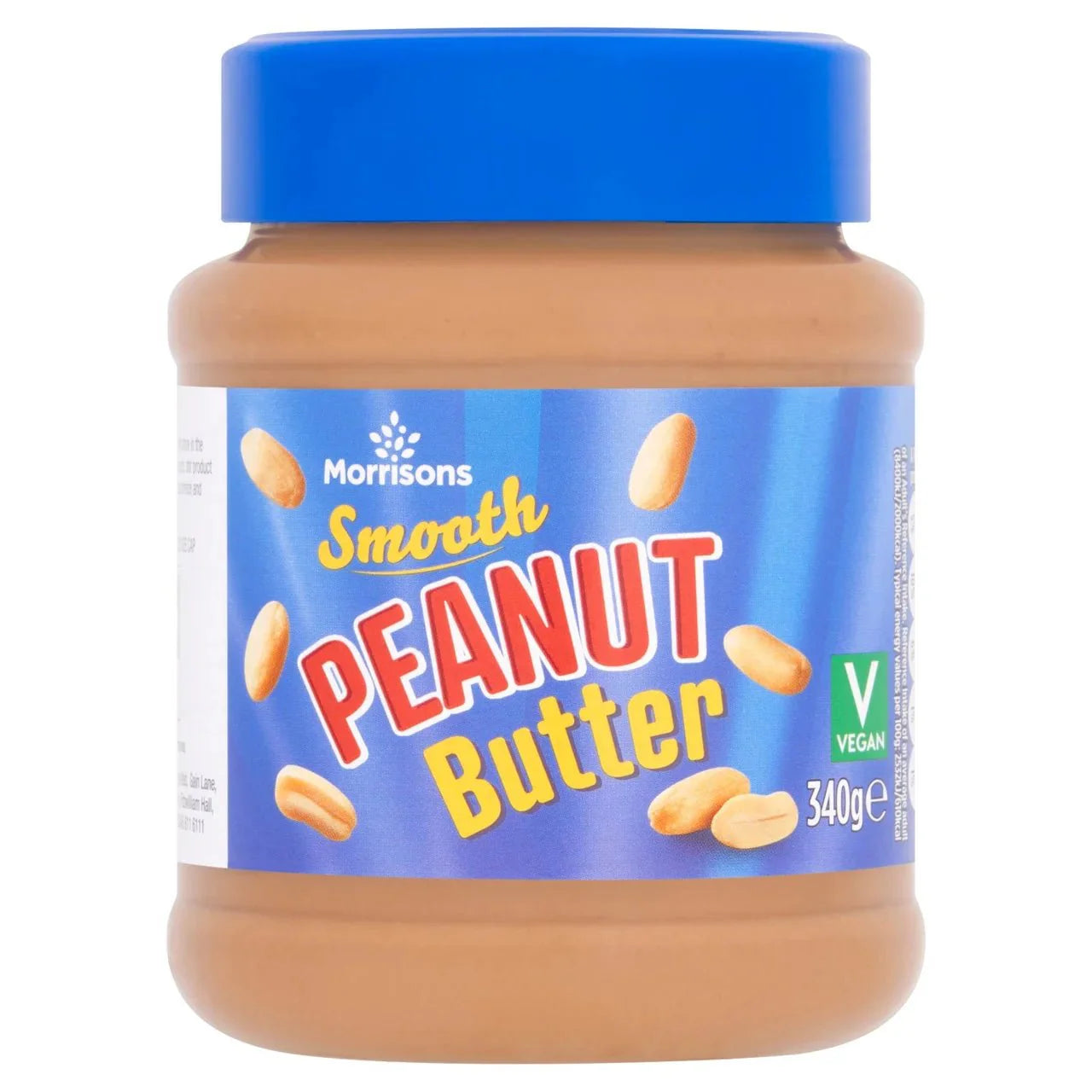 Morrisons Smooth Peanut Butter 340g - UK Food & Drink - 5010251450351