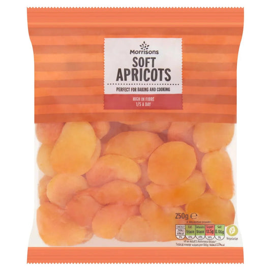 Morrisons Soft Apricots 250g - UK Food & Drink - 5010251702948