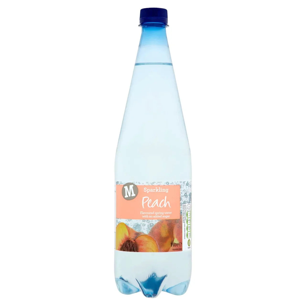 Morrisons Sparkling Peach Water 1 litre - UK Food & Drink - 5010251484837