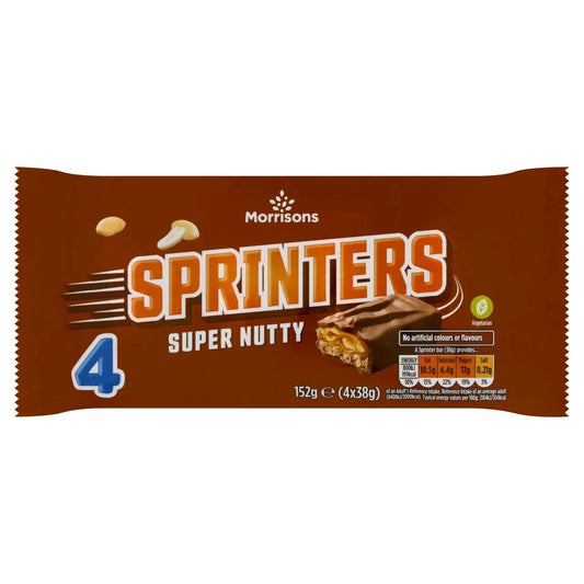 Morrisons Spinters 4x38g - UK Food & Drink - 5010251920632