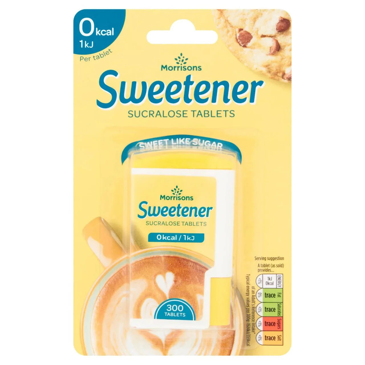Morrisons Sucralose Sweetner Tablets 300s - UK Food & Drink - 5010251676911