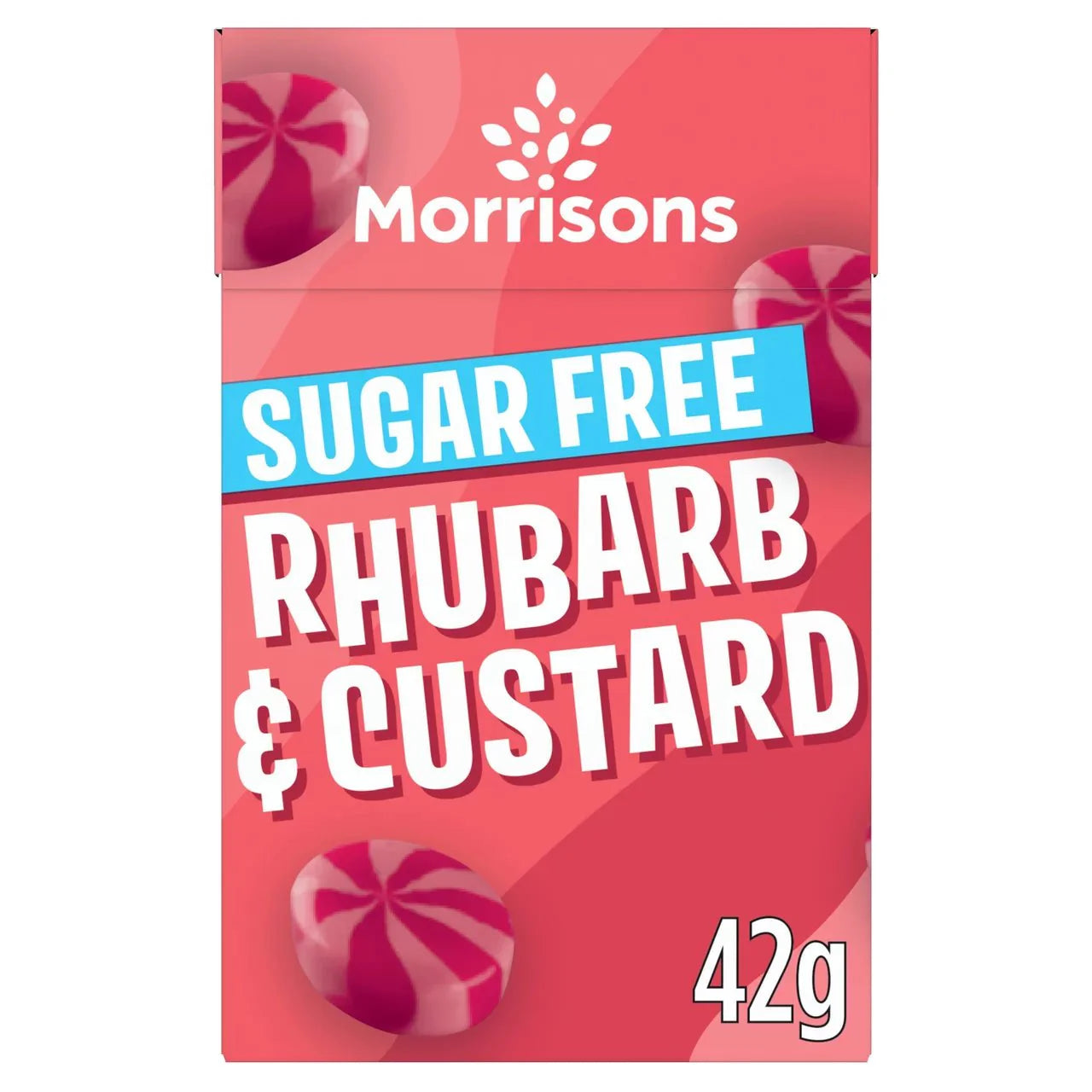 Morrisons Sugar Free Rhubarb & Custard 42g - UK Food & Drink - 5010251906759