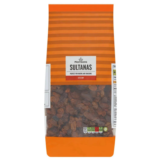 Morrisons Sultanas 1kg - UK Food & Drink - 5010251552635