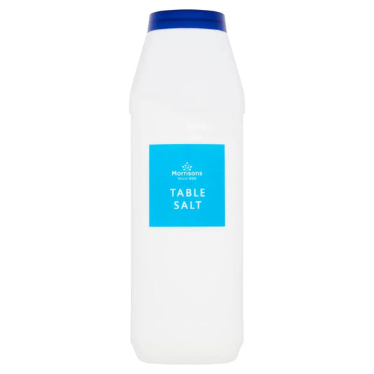 Morrisons Table Salt Poly Bottle 750g - UK Food & Drink - 5010251556305