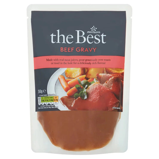 Morrisons The Best Beef Gravy 350ml - UK Food & Drink - 5010525077086