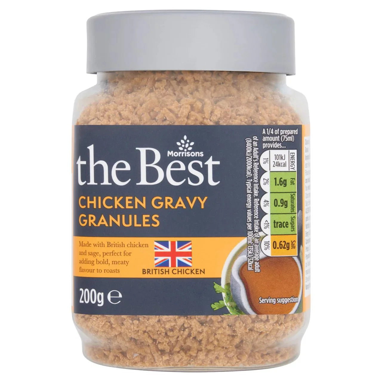 Morrisons The Best Chicken Gravy Granules 200g - UK Food & Drink - 5010251745457