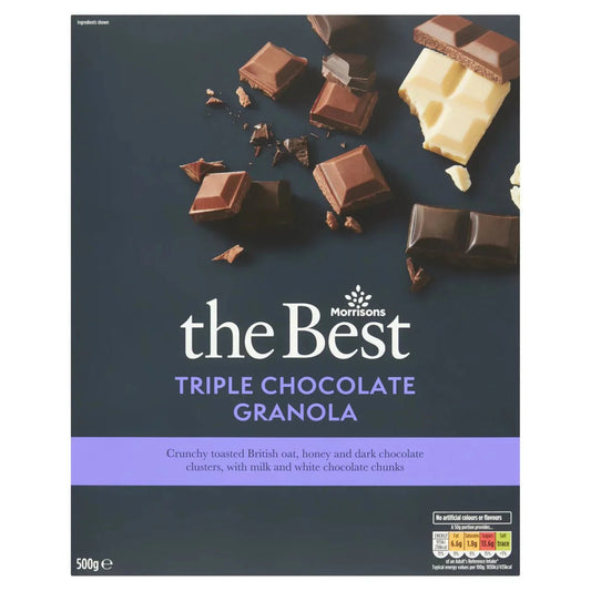 Morrisons The Best Chocolate Granola 500g - UK Food & Drink - 5010251873884