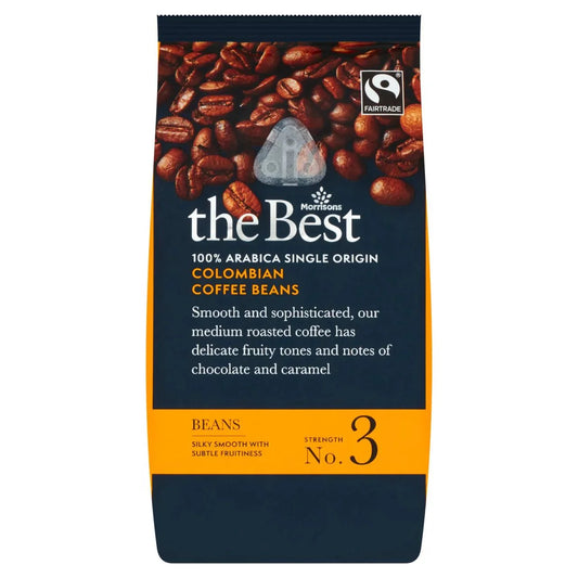 Morrisons The Best Colombian Coffee Beans 227g - UK Food & Drink - 5010251745488