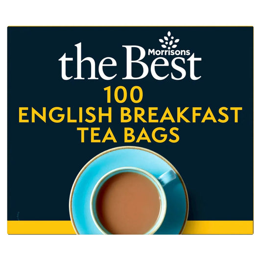 Morrisons The Best English Breakfast 100 Tea Bags 250g - UK Food & Drink - 5010251748861