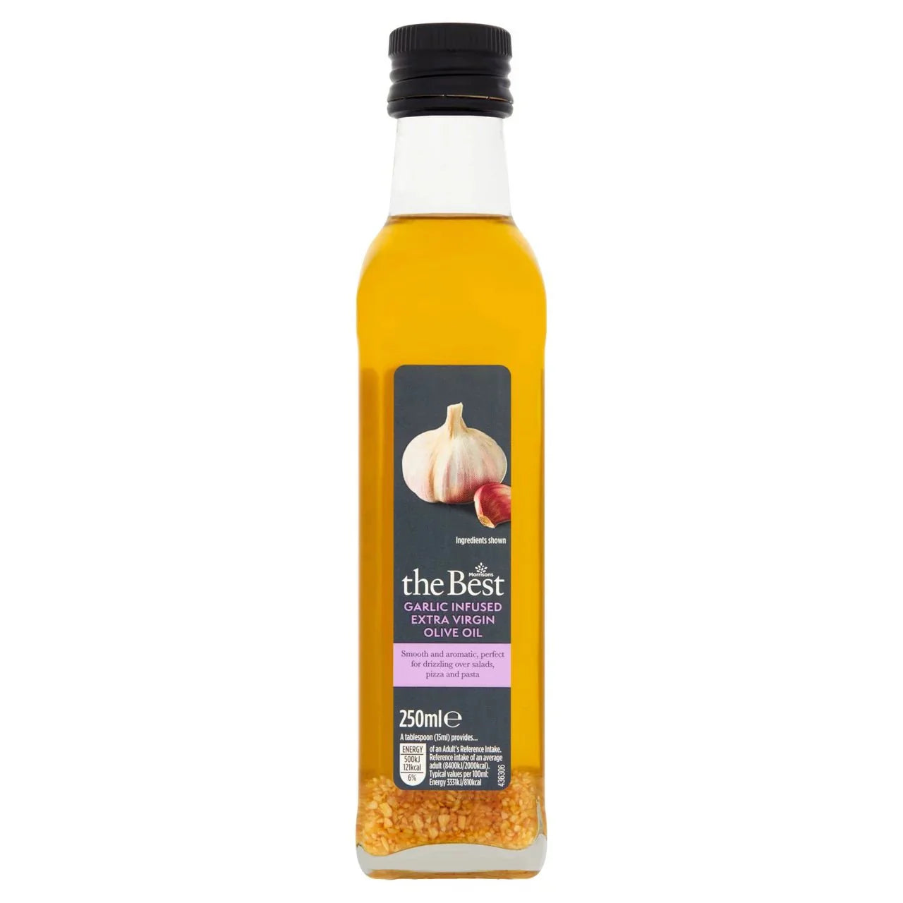 Morrisons The Best Garlic Infused Olive Oil 250ml - UK Food & Drink - 5010251756996