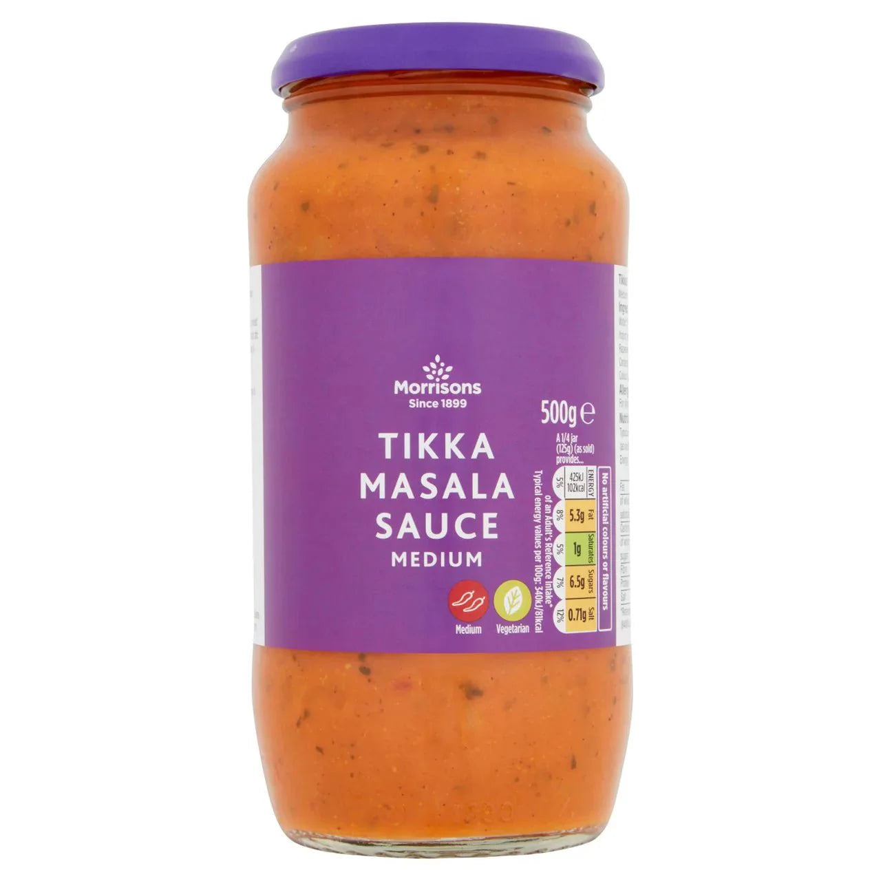 Morrisons Tikka Sauce 500g - UK Food & Drink - 5010525091464