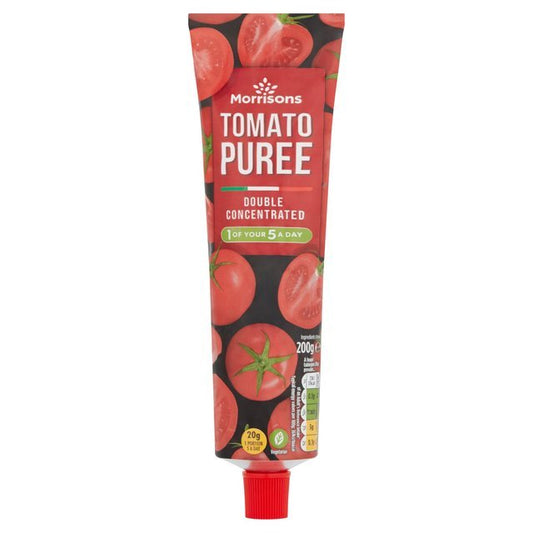Morrisons Tomato Puree 200g - UK Food & Drink - 5010251564119