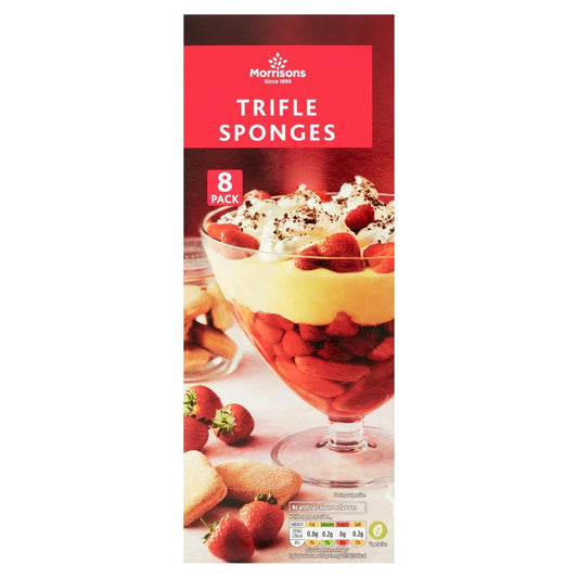 Morrisons Trifle Sponges 8 pack - UK Food & Drink - 5010251554011