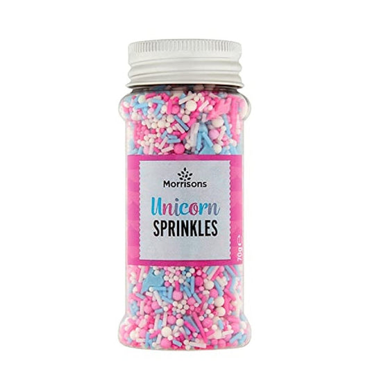 Morrisons Unicorn Sprinkles Cake Decorations 70g - UK Food & Drink - 5010525088433
