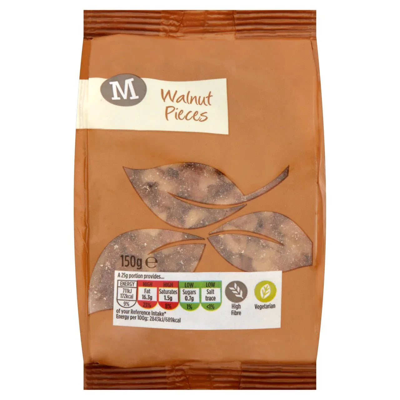 Morrisons Walnut Pieces 150g - UK Food & Drink - 5010251552550