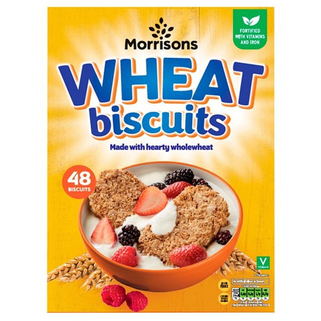Morrisons Wheat Biscuits 48 pack - UK Food & Drink - 5010251523208