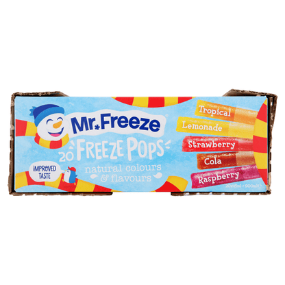 Mr. Freeze Freeze Pops 20 x 45ml - UK Food & Drink - 5060191281195
