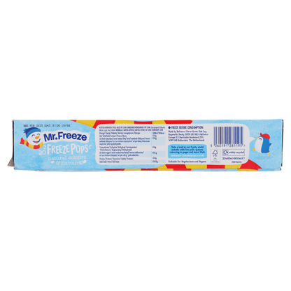 Mr. Freeze Freeze Pops 20 x 45ml - UK Food & Drink - 5060191281195
