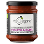 Mr Organic Authentic Italian Tomato & Olive Bruschetta Topping 200g - UK Food & Drink - 5060178073492