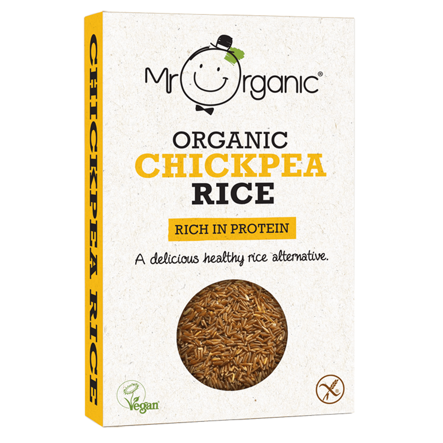Mr Organic Chickpea Rice 250g - UK Food & Drink - 5060178073546