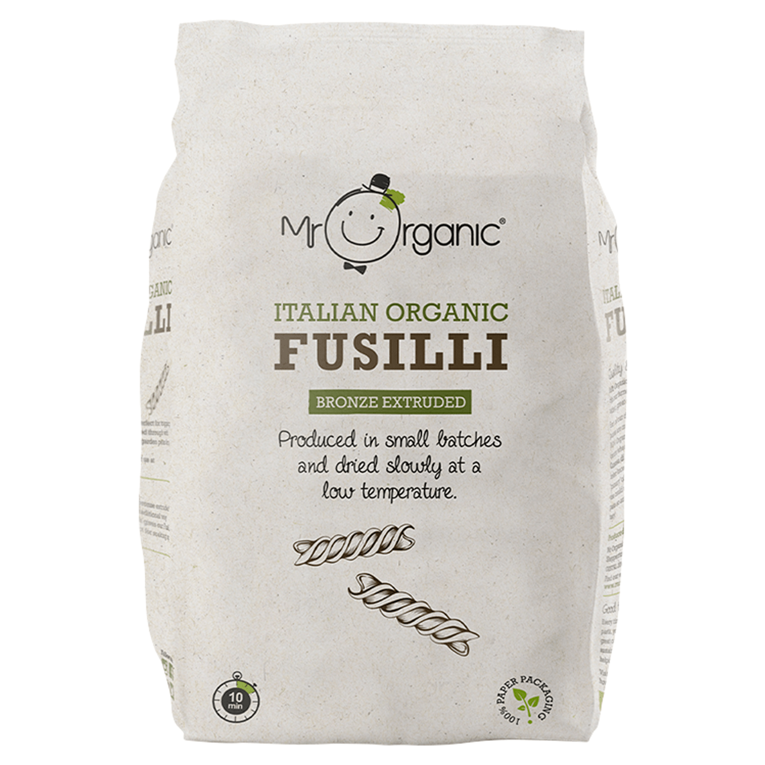Mr Organic Italian Organic Fusilli 500g - UK Food & Drink - 5060178071047