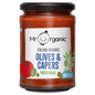 Mr Organic Italian Organic Olives & Capers Pasta Sauce 350g - UK Food & Drink - 5060178073690