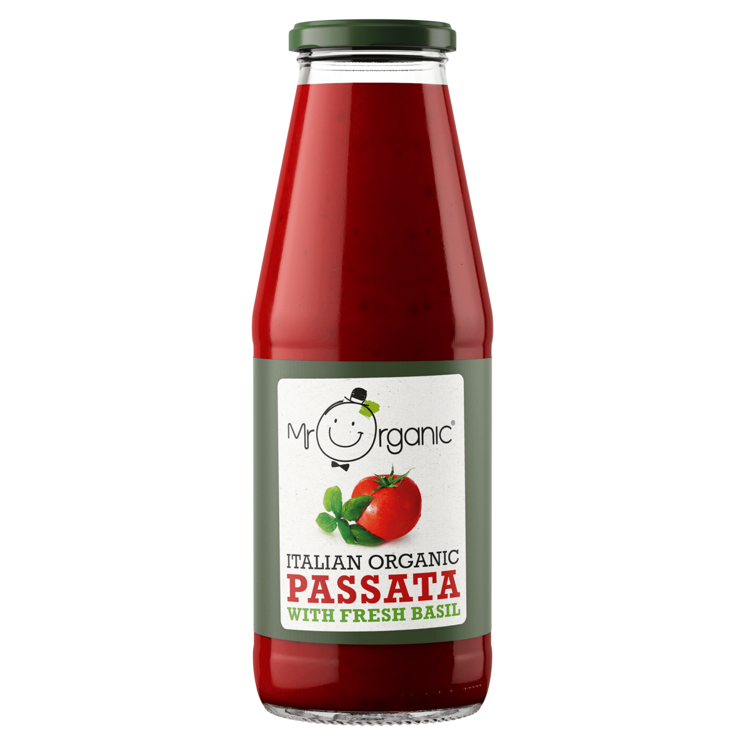 Mr Organic Italian Organic Passata with Basil 690g - UK Food & Drink - 5060178070392