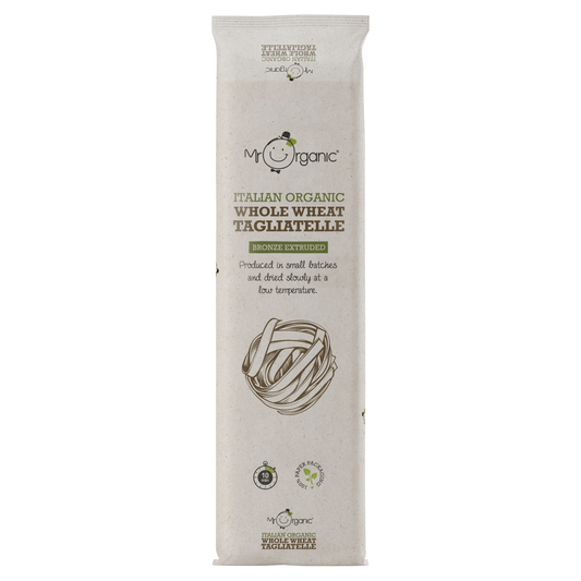 Mr Organic Italian Organic Whole Wheat Tagliatelle 500g - UK Food & Drink - 5060178071016