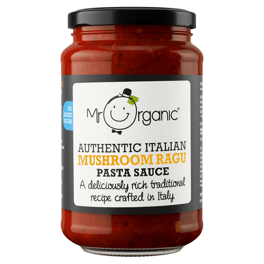 Mr Organic Mushroom Ragu Pasta Sauce 350g - UK Food & Drink - 5060178075021