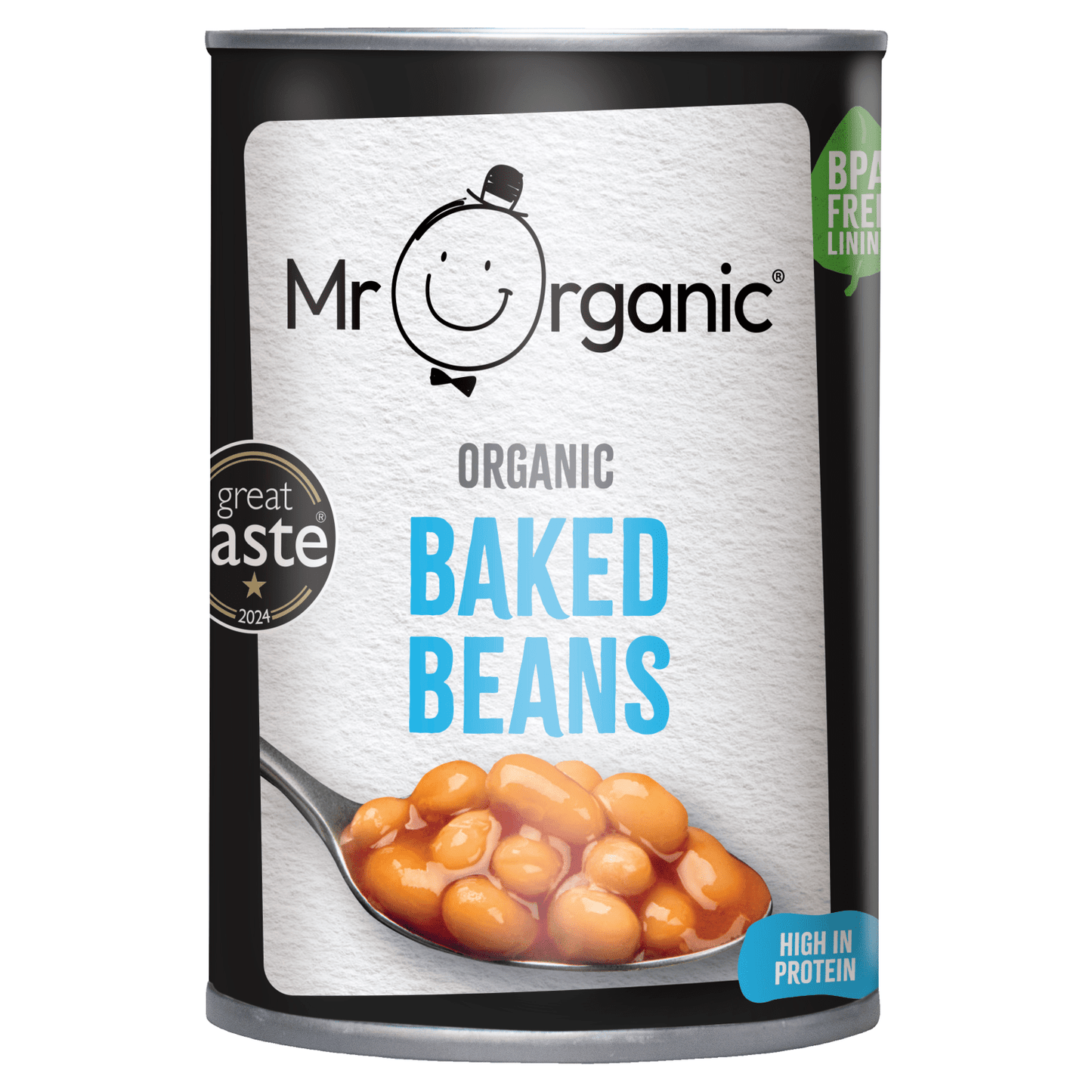 Mr Organic Organic Baked Beans 400g - UK Food & Drink - 5060178070866