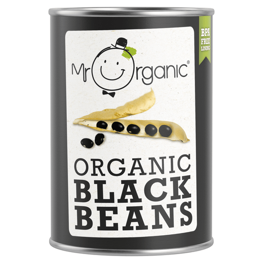 Mr Organic Organic Black Beans 400g - UK Food & Drink - 5060178070217
