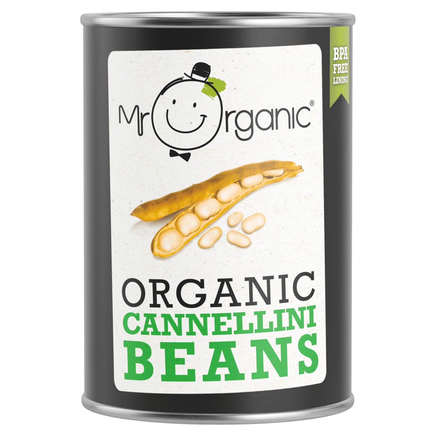 Mr Organic Organic Cannellini Beans 400g - UK Food & Drink - 5060178070194