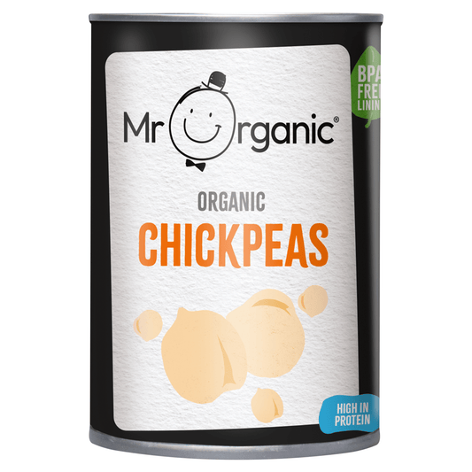 Mr Organic Organic Chickpeas 240g - UK Food & Drink - 5060178070255