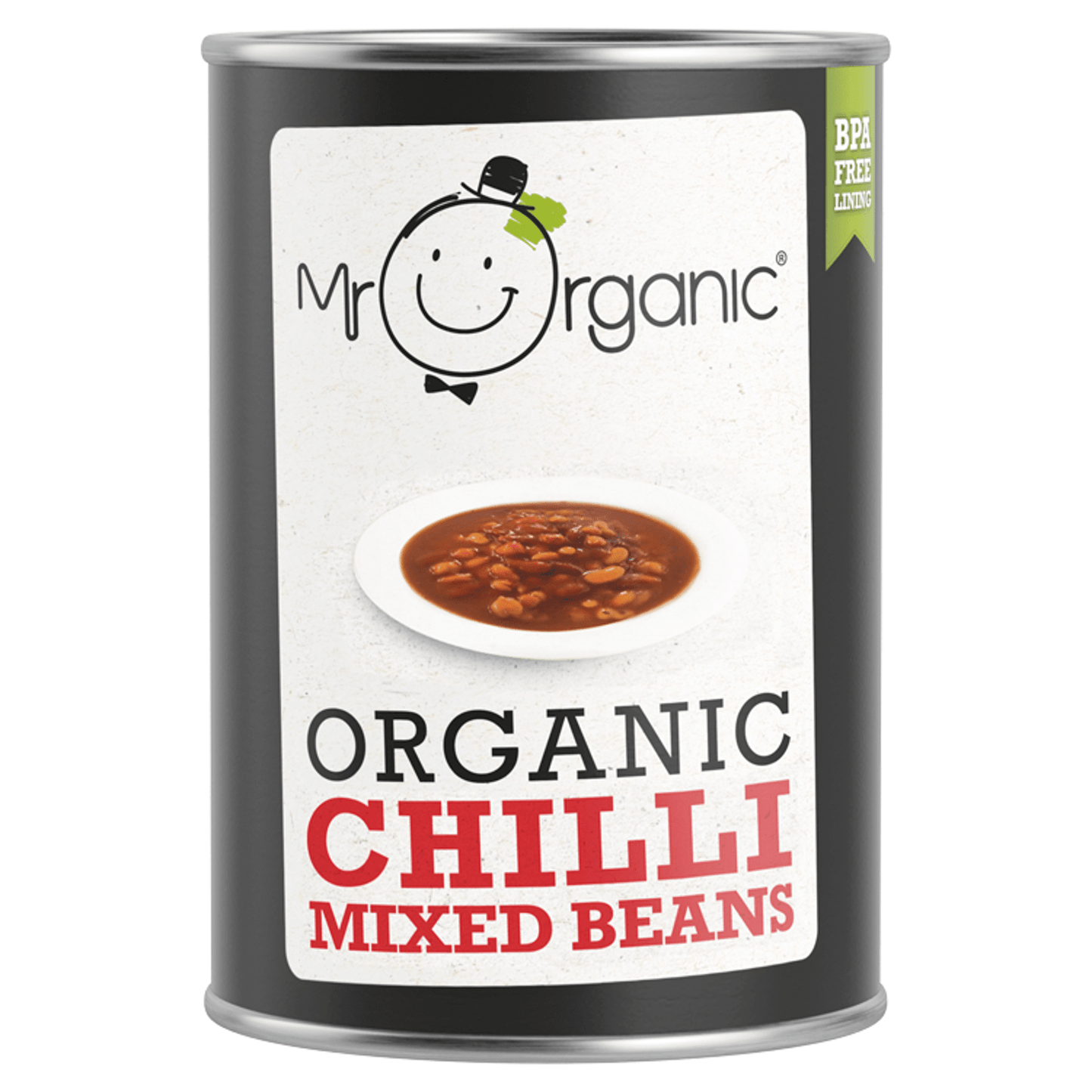 Mr Organic Organic Chilli Mixed Beans 400g - UK Food & Drink - 5060178073935