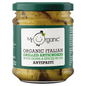 Mr Organic Organic Italian Grilled Artichokes with Herbs & Spices in Oil Antipasti 190g - UK Food & Drink - 5060178073454